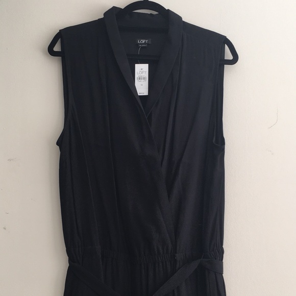 LOFT Pants - Ann Taylor LOFT Sleeveless Jumpsuit